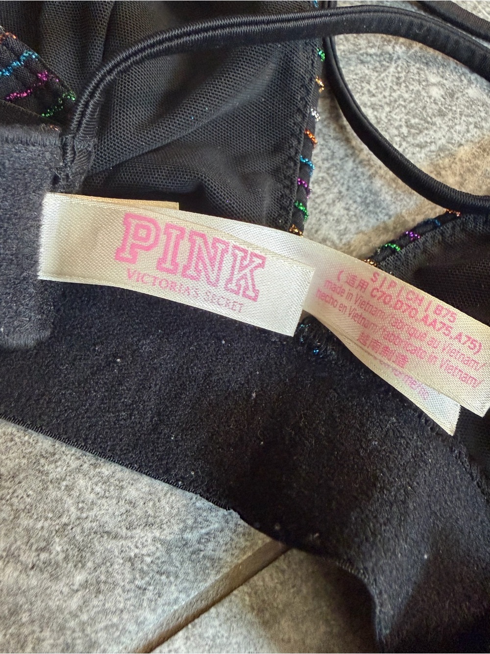 VS PINK 🌈 vintage strappy Bralette - Picture 11 of 11